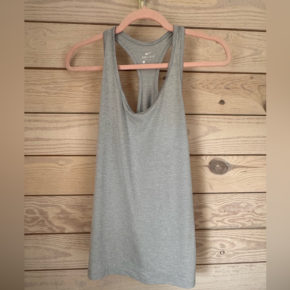 Nike Dri-FIT Racerback Tank Top - Size Large